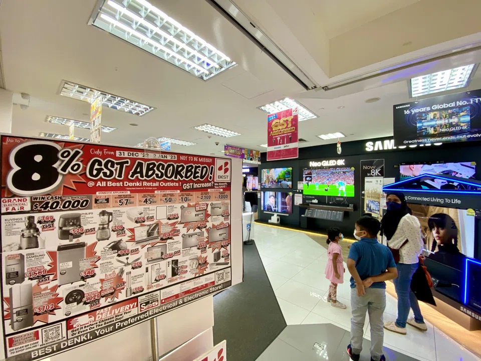 Besides compliance costs, businesses are worried about losing their competitiveness if they pass on GST to consumers.