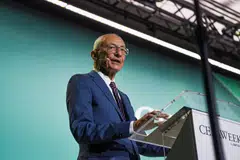 “The US government has a huge share of the market -particularly of concrete and asphalt- and that I think helps drive the industry towards meeting an ever increasing level of innovation when it comes to decarbonising,” says John Podesta, White House senior adviser.