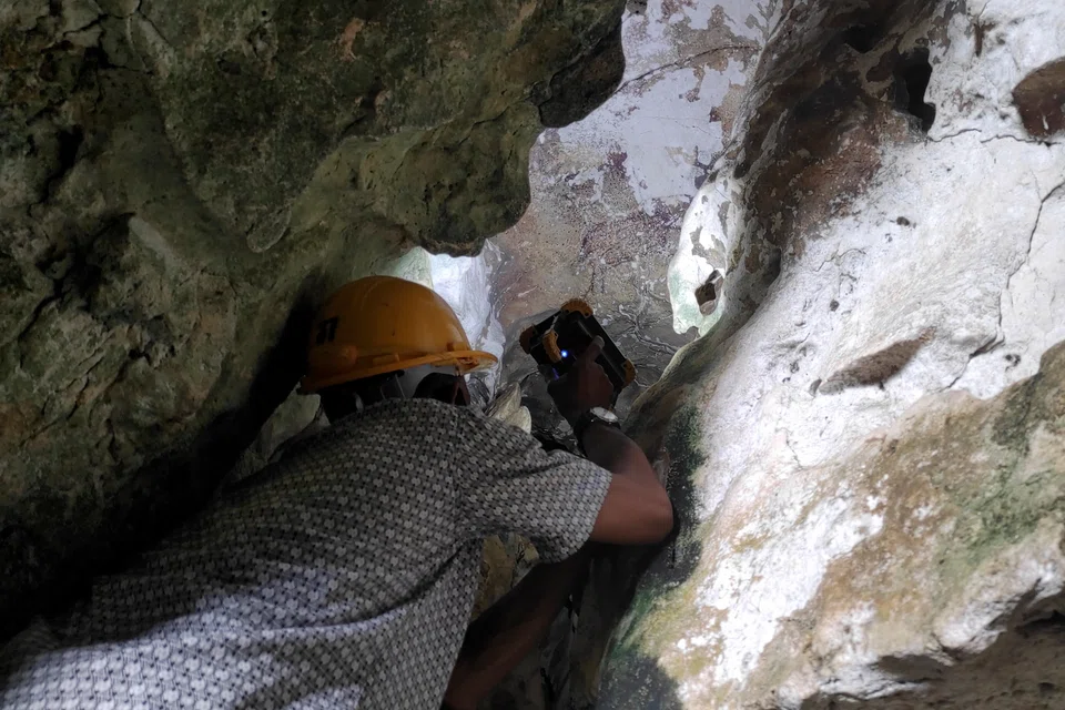 Caves in South Sulawesi are home to paintings that are believed to be about 44,000 years old and the earliest known pictorial record of story-telling. 