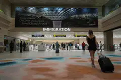 The latest figure remains below the 1.5 million visitors recorded in September 2019 before the pandemic.