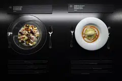 Plastic reproductions of dishes are displayed at the former elBulli restaurant, which has been transformed into the elBulli1846 museum, located 130 km north-east of  Barcelona.