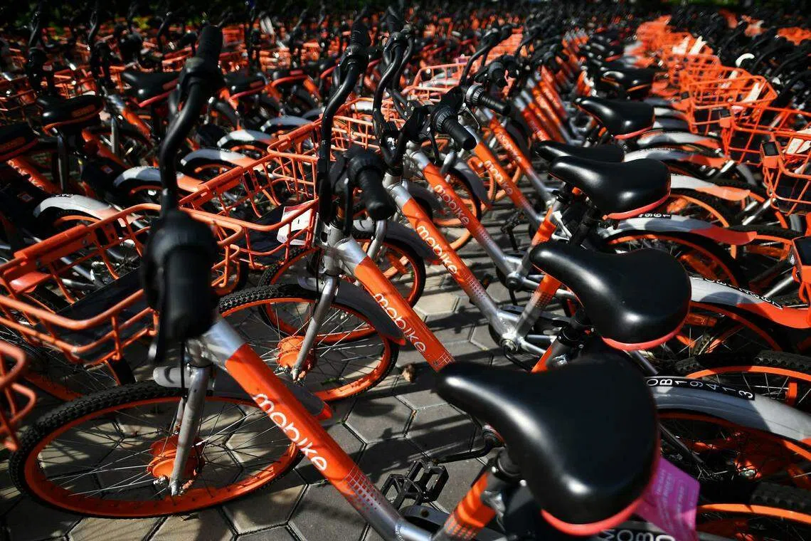 SG Bike to take over Mobike licence, making it Singapore's largest bike-sharing operator
