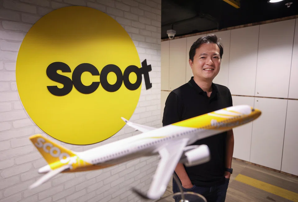 Scoot’s CEO Leslie Thng. The carrier is now operating at about 80 per cent of pre-pandemic levels. 