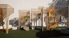 Collective Memories Of Kampong Gelam is one of the highlight installations of Archifest 2023 now scattered across the vicinity of Kampong Glam.