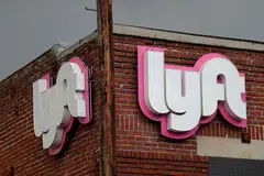The Lyft Driver Hub in Los Angeles, California. The increase in the service fee averages less than US50 cents per trip nationally, a Lyft spokesperson said.