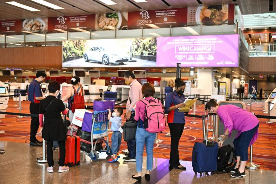 Singapore had planned for air passenger volume to recover to 50 per cent of pre-pandemic levels by this year. 