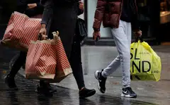 Retail sales volumes dropped by 0.4 per cent in November after a 0.9 per cent rise in October.