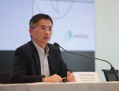 "We are a little bit ahead of the game," says Sembcorp Industries group and CEO Wong Kim Yin, referring to the company's target to reach 10GW (gigawatts) of gross installed renewables capacity by 2025.