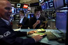 The Dow Jones Industrial Average rose 82.38 points, or 0.24 per cent, at the open to 33,797.75. 