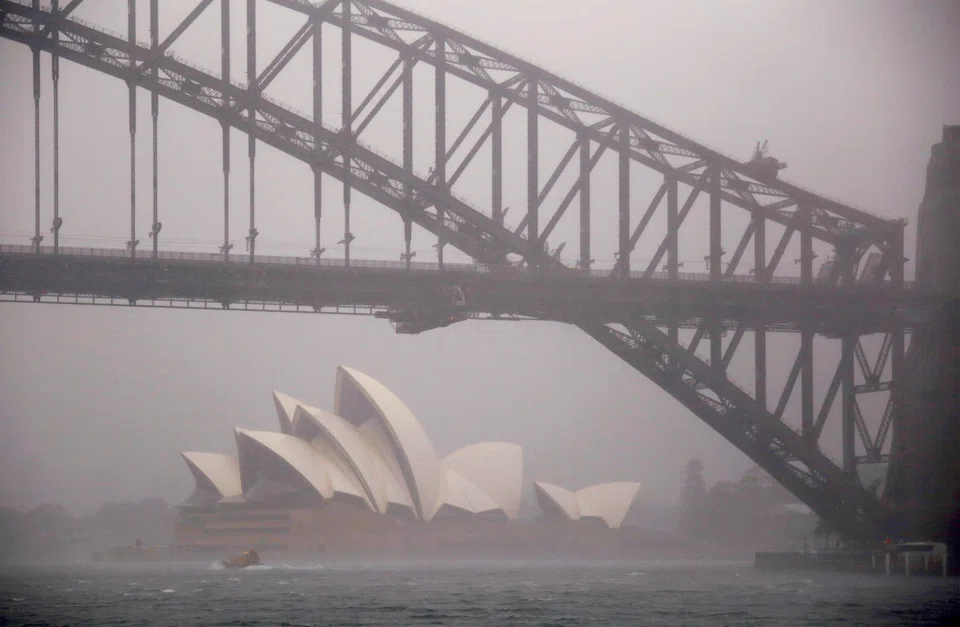 By Thursday morning, Sydney had received 2,157 mm of rains for the year, just shy of the record 2,194 mm set in 1950, official data showed.