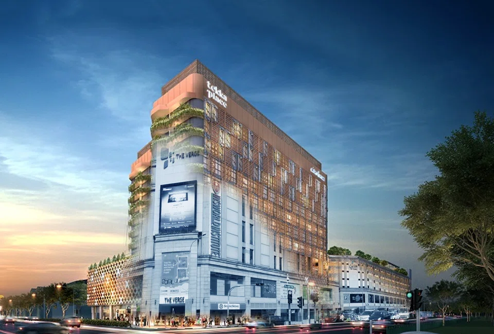 The Verge’s annex block and the basement wall structures of its main block were reused in the development of Tekka Place.