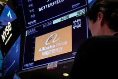 American depositary receipts of Internet giants from Alibaba Group Holding to JD.com are down Tuesday (Apr 25) and on track to send the Nasdaq Golden Dragon China Index lower for a sixth straight session. 