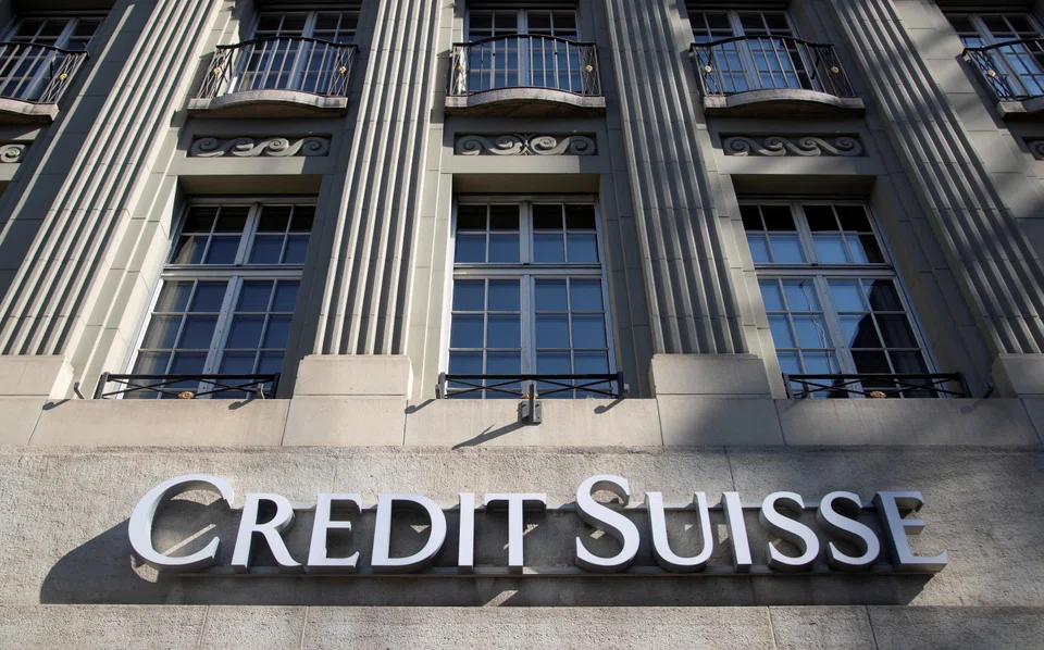 CREDIT SUISSE froze 10.4 billion Swiss francs (S$14.7 billion) of wealthy clients' assets in the first quarter under sanctions imposed in connection with Russia's invasion of Ukraine, the bank's financial report showed on Thursday (May 5).