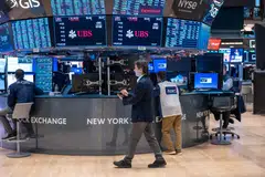 The Dow Jones Industrial Average rose 0.4 per cent to 38,001.81 on Monday, trading above the 38,000 mark for the first time.
