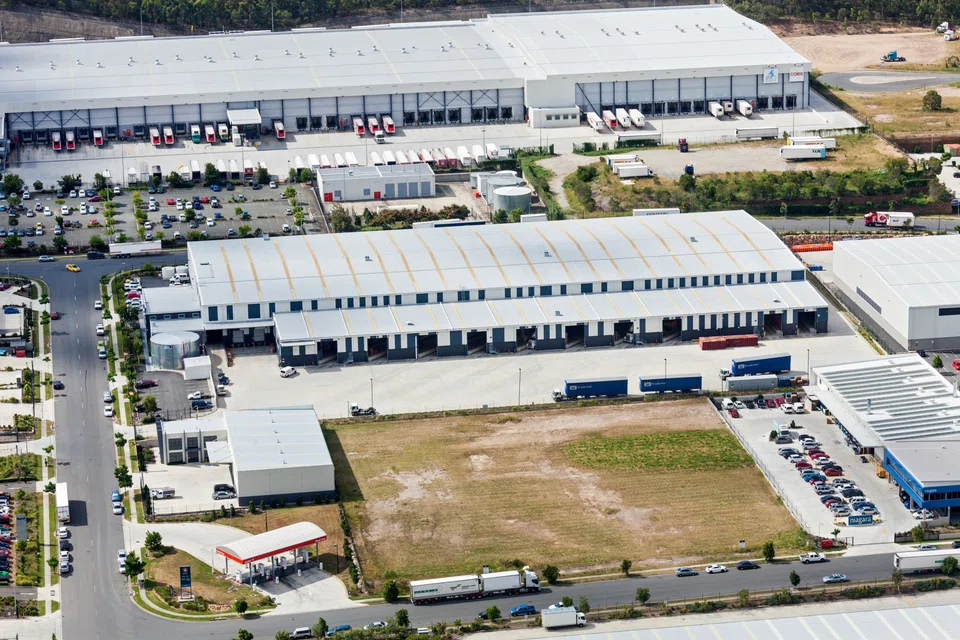 One of the logistics properties being sold is 92 Sandstone Place in Queensland. 