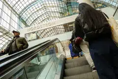 Receipts for retailers jump 0.8 per cent in December, the biggest increase since April.