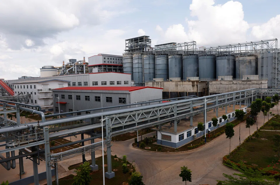 Shandong Nanshan Aluminium's alumina smelter facility on Indonesia's Bintan island. The company, one of China’s top makers of the metal, is planning to complete a 250,000 tonne smelter by 2026 on Bintan island.