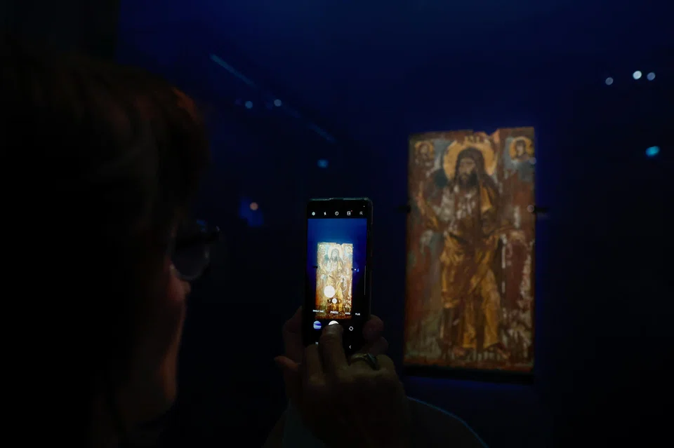 The Louvre exhibition, titled “The Origins of the Sacred Image: Icons from the Bohdan and Varvara Khanenko National Museum of Arts in Kyiv”, will continue until Nov 6.