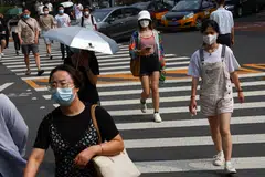 Kim presided over a Covid-19 meeting on Wednesday and ordered the lifting of maximum anti-epidemic measures imposed in May, adding that North Korea must maintain a “steel-strong anti-epidemic barrier.”