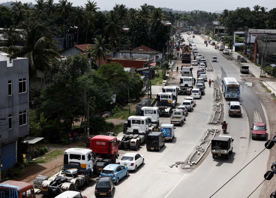 Sri Lanka off the tip of southeast India needs about US$5 billion in the next 6 months to cover basic necessities for its 22 million people, who have been struggling with long queues, worsening shortages and power cuts.