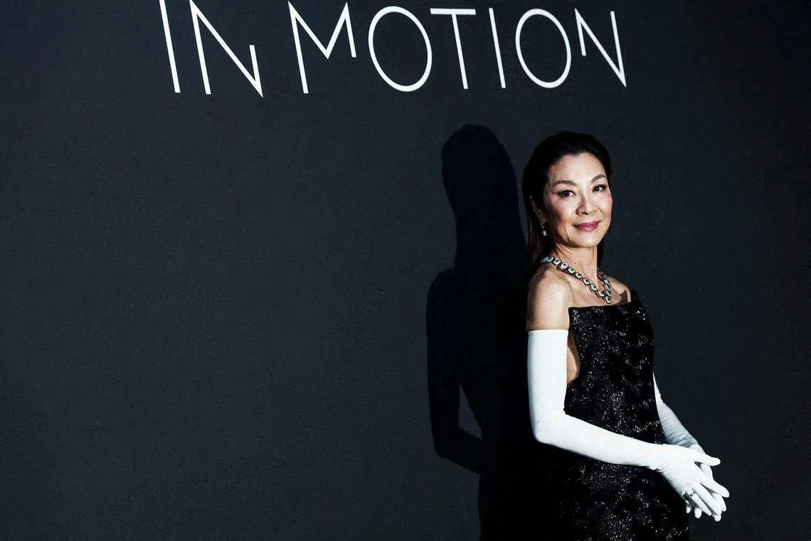 The show includes cast members that also starred in this year’s Oscar-winning film Everything "Everywhere All at Once" – Michelle Yeoh (above) and fellow Oscar winner Ke Huy Quan, Stephanie Hsu and James Hong.