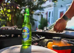 Heineken said it retained its full-year outlook for operating margin to be stable or increase modestly this year.