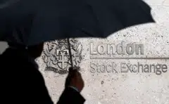 London’s benchmark FTSE 100 index dropped 0.5 per cent to 7,300.54 points.