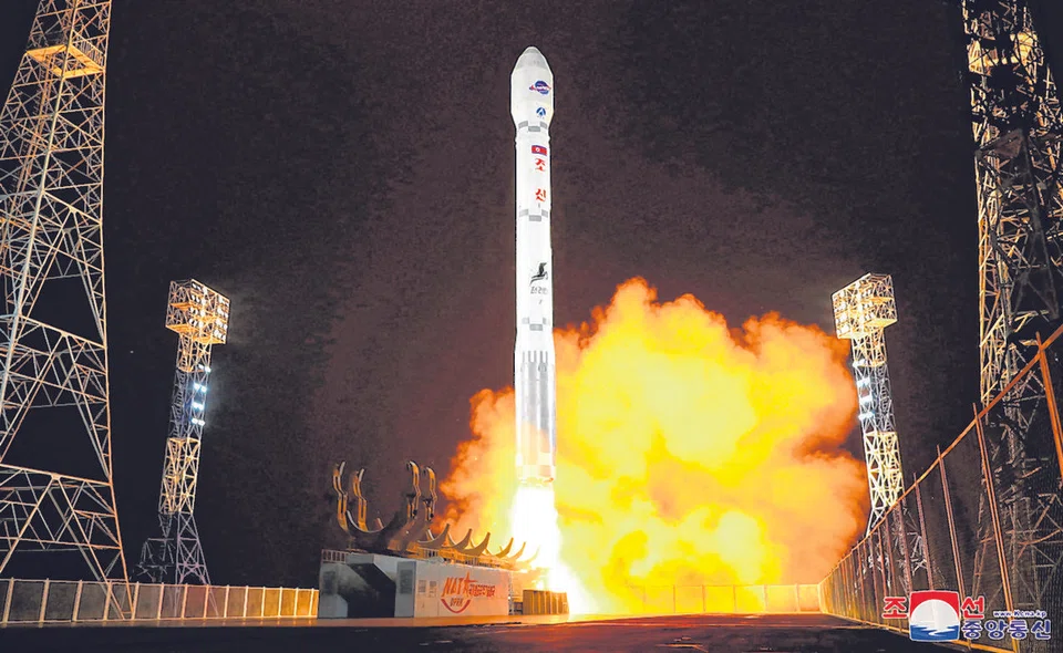 The launch comes on the heels of North Korea placing its first spy satellite into orbit last month, allowing Kim Jong Un’s regime to keep an eye on US troop movements in the region. 