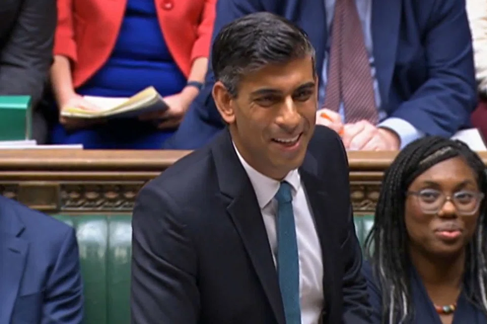 Rishi Sunak sought to emphasise his credentials as a former chancellor of the exchequer. 