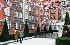 A residential building in St John's Wood, London. Despite the fall in house prices, homes are still becoming more unaffordable for first-time buyers, due to higher mortgage rates and shrinking real wages. 