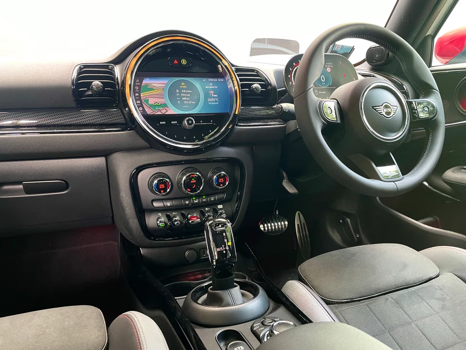 The JCW Clubman busts the 100km/h mark in only 4.9 seconds.