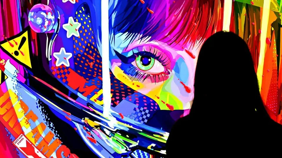 Growth in the market came from sales of high end art and from digital art backed by non-fungible tokens (NFTs).