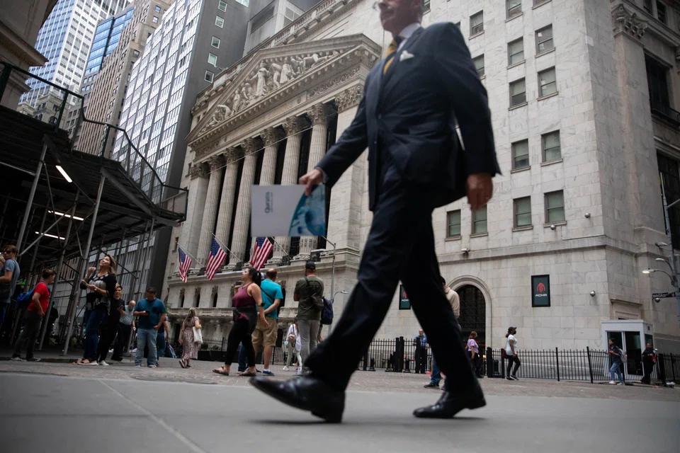 The Dow Jones Industrial Average fell 0.4 per cent to 39,313.64.