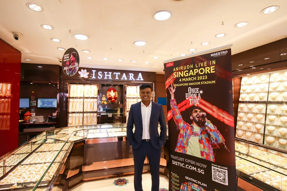 Parthiban Murugaiyan runs both the Luvenus Jewellery brand and concert company Maestro Productions.