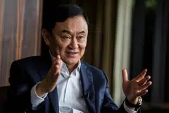 Caretaker justice minister Wissanu Krea-ngam said Thaksin applied for a pardon from the eight-year jail term he is serving for convictions for graft and abuse of power. 
