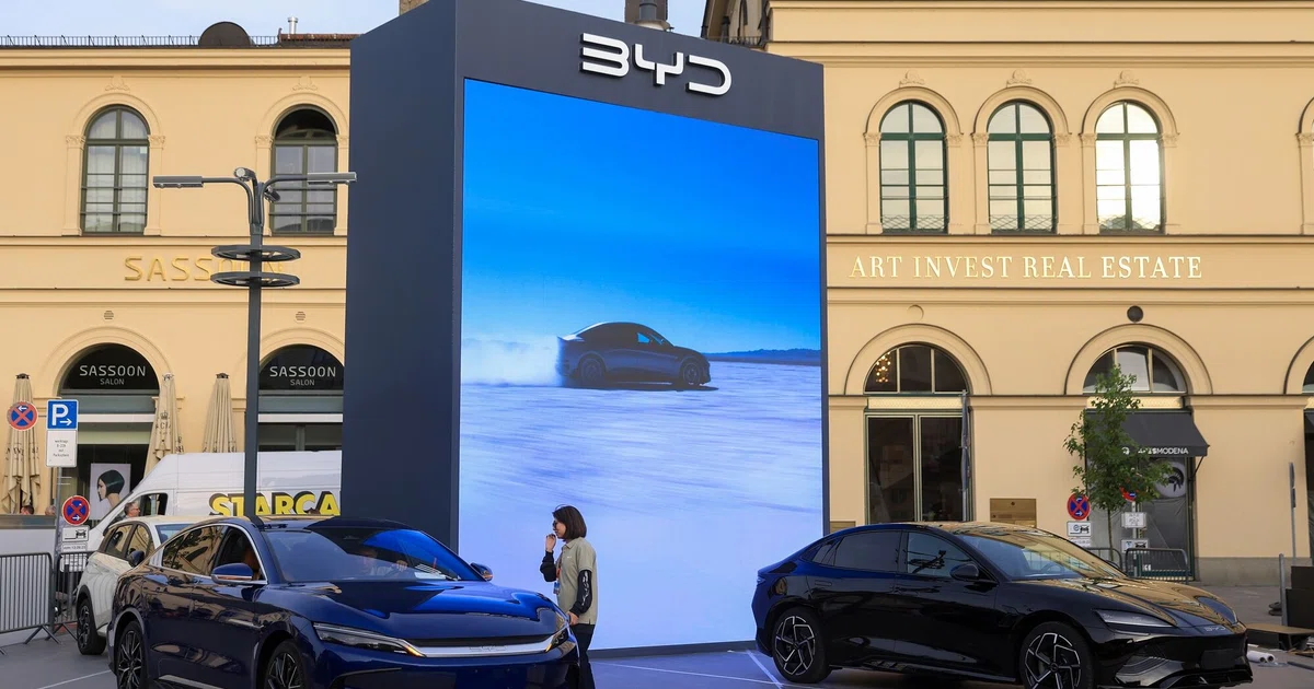 China’s BYD set to overtake Tesla as world’s most popular EV maker ...