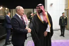 The crown prince and Putin had stressed in their meeting the need for Opec+ members to commit to the group’s agreement.