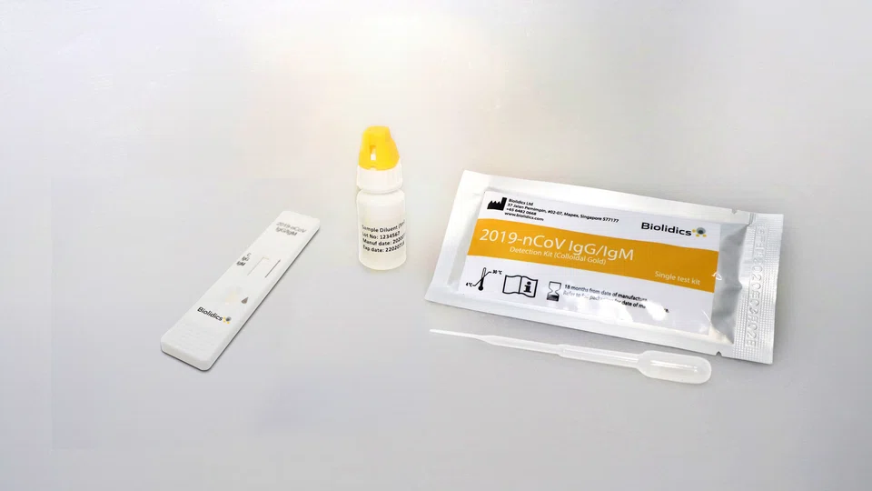 The additional time will allow for a smooth handover of duties, says Biolidics, which previously developed Covid-19 PCR tests (pictured).
