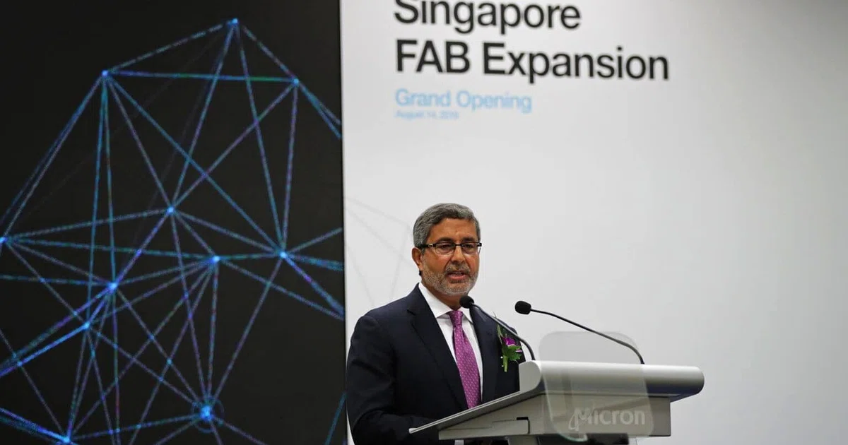 Micron CEO says Singapore operations will be spared capex cuts - The ...