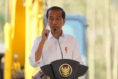 “The Cabinet has no problem,” says Jokowi when asked by reporters about discontent among ministers.