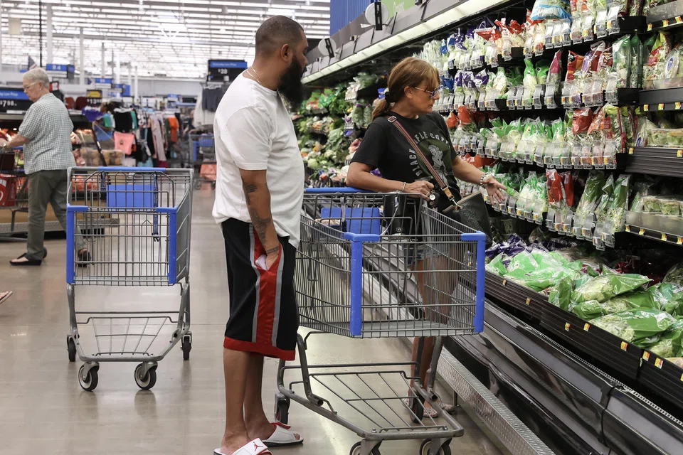 Customers at a Walmart store in Austin, Texas. Walmart almost missed the rise of e-commerce, but its financial heft and enormous customer base gave it the chance to change course later.