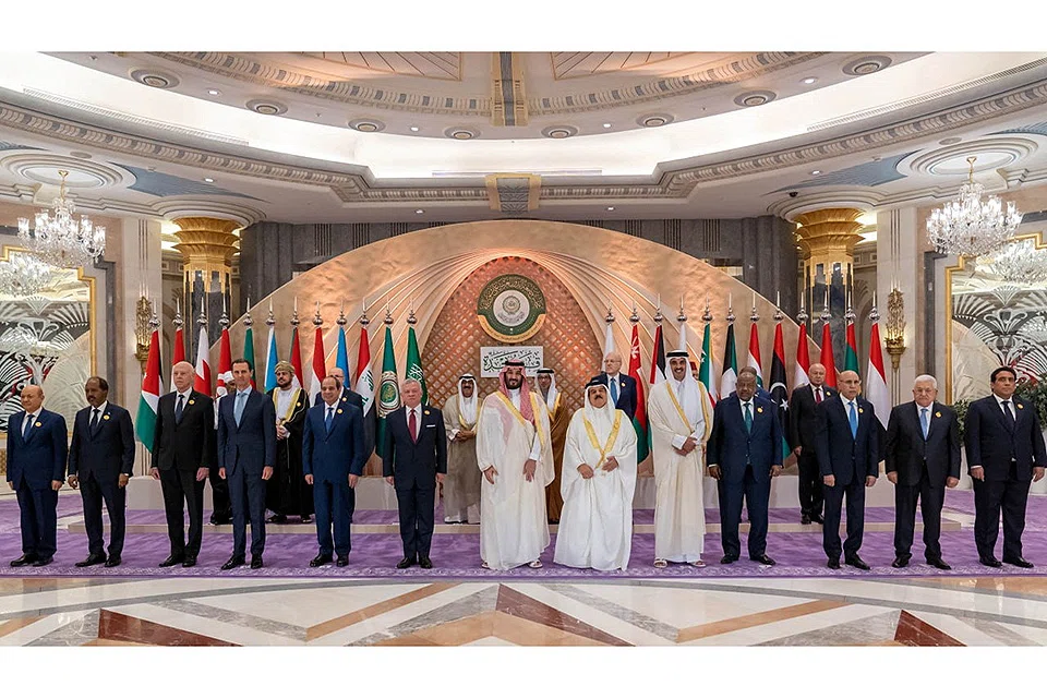 Syria’s readmission to the Arab League is a strong signal that President Assad’s (4th from far left) isolation of more than a decade is ending.
