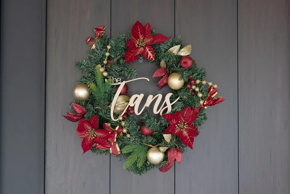 Christmas is a time for togetherness at the Tan household.