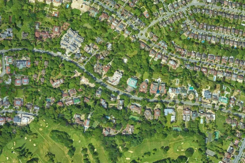 The Bishop's Avenue, London. 