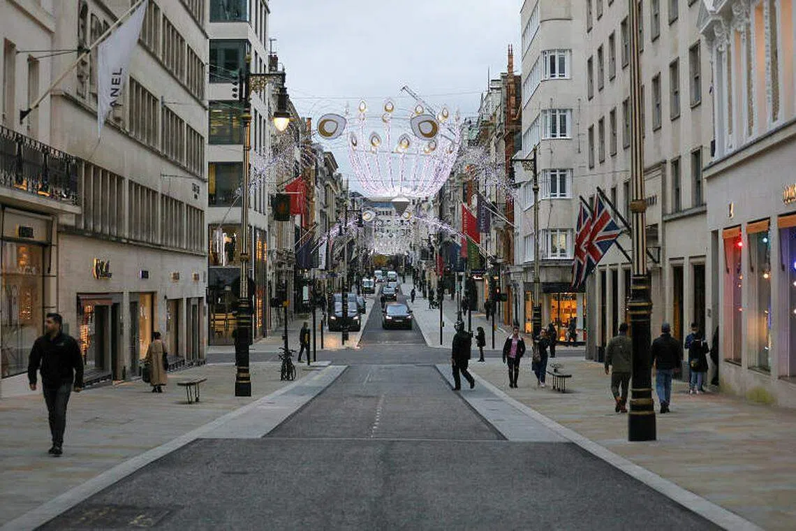 The world's famed shopping streets are preparing for the worst