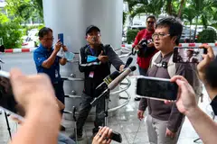 Pro-democracy activist Arnon Nampa denies any wrongdoing and is seeking bail while an appeal is filed.