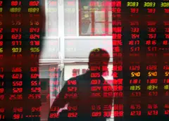 Stock markets in Hong Kong and Shanghai have tumbled as global investors in China head for the exit in the world’s second-biggest economy.