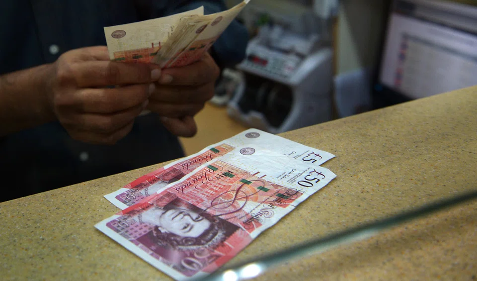  The British pound was last at US$1.30 two years ago. 