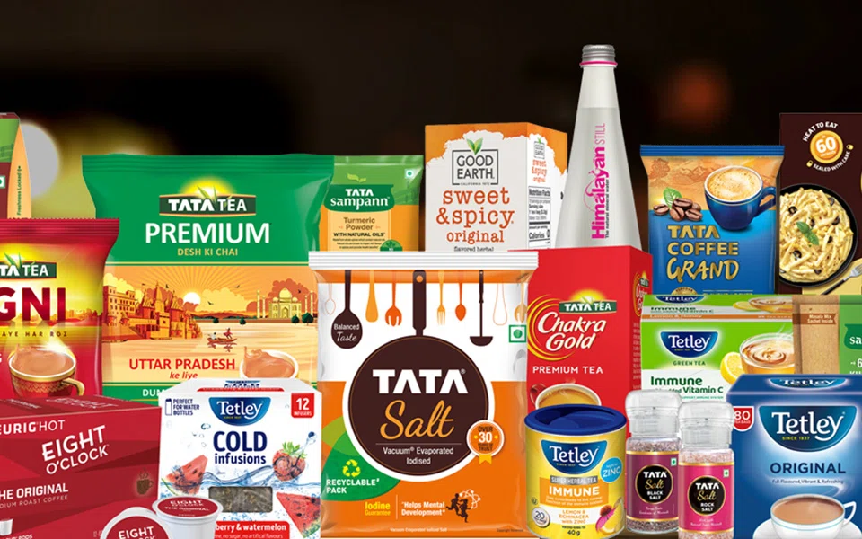 Tata Consumer Products, which sells the popular Tata Salt, Himalayan mineral water and runs a joint venture with Starbucks in India, said profit rose 22.4 per cent to 3.28 billion Indian rupees in the quarter.