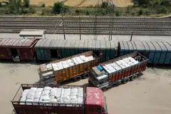 Exports fell 10.3 per cent from a year earlier to US$34.98 billion in May due to sluggish demand from major buyers overseas.